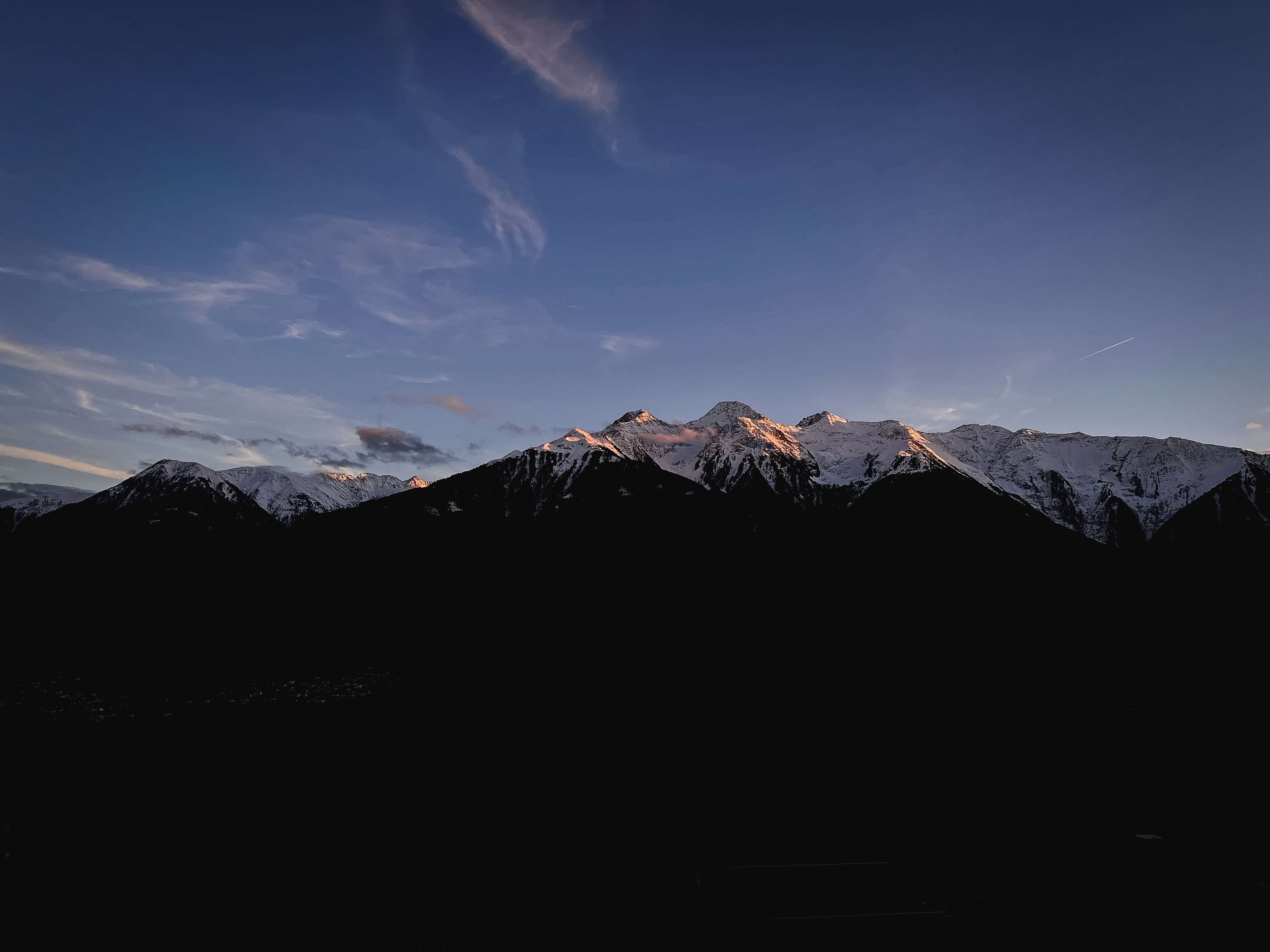 Photo from the snowed mountains of Innsbruck, Austria.
